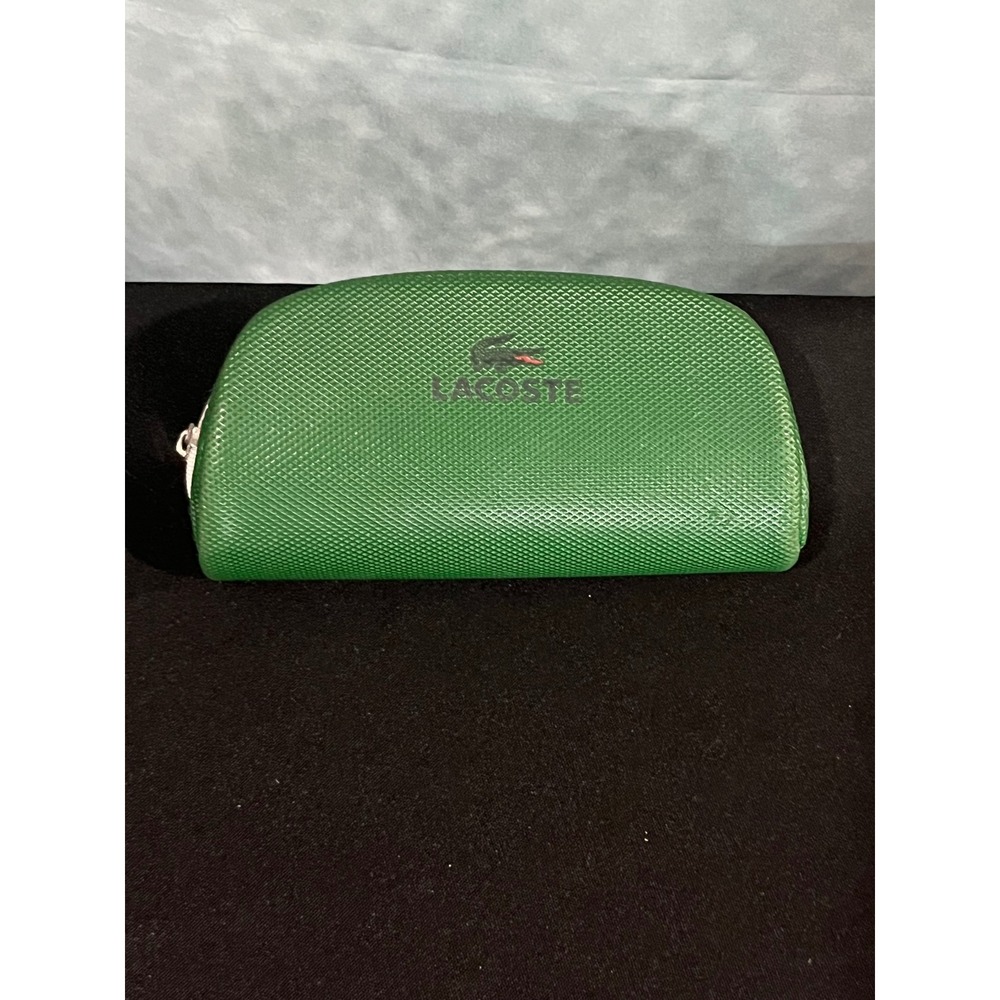 Lacoste L683S 220 Rectangle Sunglasses Green Black Two-Tone with Case - Picture 7 of 7